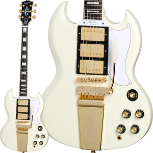 Inspired by Gibson Custom Shop 1963 Les Paul SG Custom With Maestro Vibrola (Classic White) Epiphone (Vi)