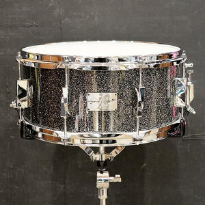 JSB-1465-SBS-LQ [YAIBA II Birch Snare Drum 14''×6.5'' - Shadow Black Sparkle LQ] CANOPUS (�V�i)