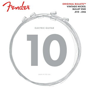 yubNtCf[Z[z 3150 Original Bullets Pure Nickel (3150R/10-46) [GLM^[] (#0733150406) Fender USA (Vi)