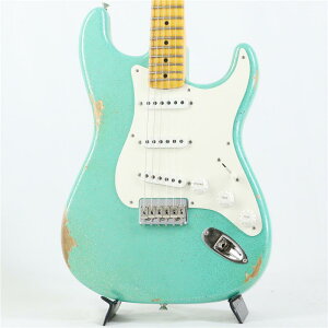 1955 Stratocaster HT Relic w/ Closet Classic Hardware (Aged Seafoam Green Sparkle) [SN.CZ585768] yIKEBE Order Modelz Fender Custom Shop (Vi)