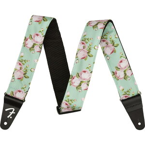 Floral Strap (Surf Green) [#0990638049] Fender USA (Vi)