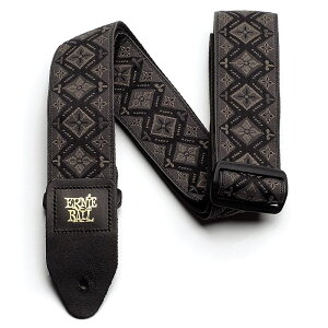 �y�Đ��������Z�[���zREGAL BLACK JACQUARD STRAP [#P04093] ERNIE BALL (�V�i)