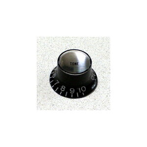 Selected Parts / Metric Reflector Knob Tone BK (Silver Top) [8854] Montreux (Vi)