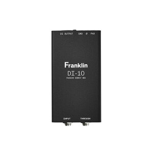 DI-10 Passive DI (�t�����N�����I�[�f�B�I)(DI)(�p�b�V�u)(�g�����X����) Franklin Audio (�V�i)
