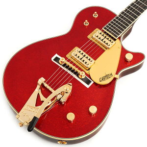 G6129TG-59VS Limited Edition Sparkle Jet with String-Thru Bigsby (Red Sparkle) GRETSCH (Vi)