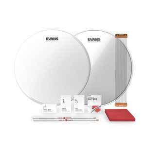 UV1 Snare Tune Up Kit - UV1 + Snareside300 + Custom Pro Snarewire [ESTUK-14UV1-1] EVANS (�V�i)