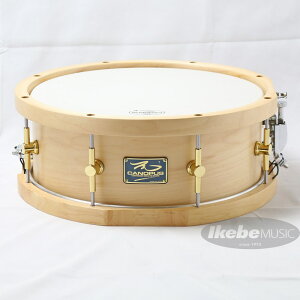 MO Snare Drum 14×5.5 w/Wood Hoops - Natural Oil [MO-1455WH] CANOPUS (�V�i)
