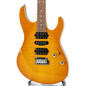 Modern Plus Pau Ferro Fingerboard (Teadrop Trans Amber Burst) 【Weight≒3.44kg】 Suhr Guitars (新品)