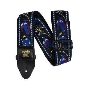 �����z�B PURPLE PLEASANT PHEASANT JACQUARD STRAP [#5371] ERNIE BALL (�V�i)