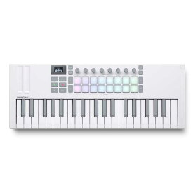 翌日配達 Launchkey Mini 37 Mk4 White(ノベーション)(ラウンチキー)(37鍵盤ミニ・USB・MIDIコントローラー)【ソフトシンセ PLAY無償DL対応】【Steinberg Cubase LE 14付属！】 NOVATION (新品)