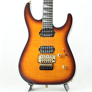 MJ Series Dinky DK Flame Maple (Amber Burst/Ebony) Jackson (Vi)
