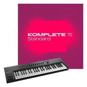 KOMPLETE KONTROL A49 + Komplete 15 Standard Upgrade for KSelect yʌZbgz(Rv[gRg[)(lCeBuCXgc) Native Instruments (Vi)