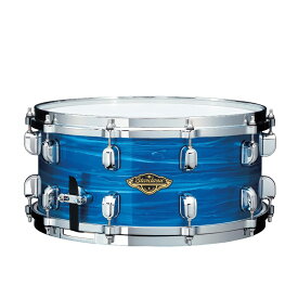 Starclassic Walnut/Birch Snare Drum 14×6.5 - Lacquer Ocean Blue Ripple [WBSS65-LOR] TAMA (新品)