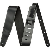 【新楽器応援セール】 BROKEN-IN LEATHER STRAP， 2.5 (BLK) (#0990641006) Fender USA (新品)