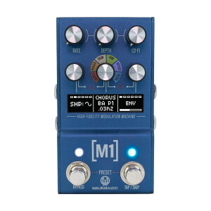Mako Series MKII: M1 High-Fidelity Modulation Machine WAL-MAKO/M1MK2�i�E�H�����X�I�[�f�B�I�j���W�����[�V���� WALRUS AUDIO (�V�i)