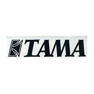 TLS100BK [TAMA Logo Sticker]y񂹕iz TAMA (Vi)