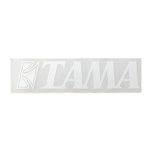 TLS100WH [TAMA Logo Sticker]y񂹕iz TAMA (Vi)