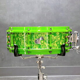 EVO Series 14×4.75 Snare Drum [Rime Green / Rime HW]【店頭展示特価品】 GOSTRAY (アウトレット 美品)