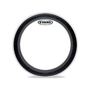 BD18EMAD2 [EMAD2 Clear 18 / Bass Drum]�y2ply �C 7mil + 10mil�z EVANS (�V�i)
