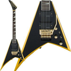 X Series Rhoads RRX24 (Black with Yellow Bevels/Laurel) Jackson (Vi)