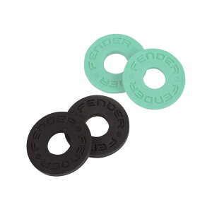 zB STRAP BLOCKS 4PACK [BLACK 2/SURF GREEN 2]i#0990819020j Fender USA (Vi)