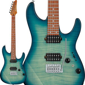AZ Standard AZ24S1F-TXB (Transparent Turquoise Burst) Ibanez (Vi)