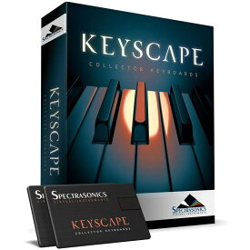 KEYSCAPE (USB Drive) (スペクトラソニックス)(キースケープ)(ピアノ音源) SPECTRASONICS (新品)