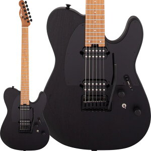Pro-Mod So-Cal Style 2 24 HH 2PT CM Ash (Black Ash/Caramelized Maple) Charvel (Vi)