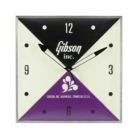 Vintage Lighted Wall Clock， Gibson Inc. [GA-CLK3] Gibson (新品)