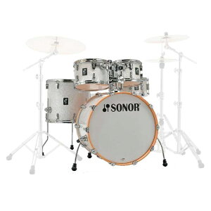 SN-AQ2SG #WHP [AQ2 STAGE Shell Set / White Pearl] �y�V���o���A�n�[�h�E�F�A�ʔ��z SONOR (�V�i)