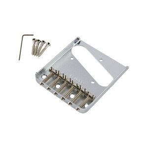 �y�t���Z�[���z 6-Saddle Vintage-Syle Telecaster Bridge Assembly (Chrome) (#0990810000) Fender USA (�V�i)