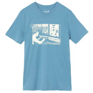 �����z�B �y�V�y�퉞���Z�[���z Electronic Development Tee (Vintage Blue) (Large) GA-TEE-ELEC-BLU-LG Gibson (�V�i)