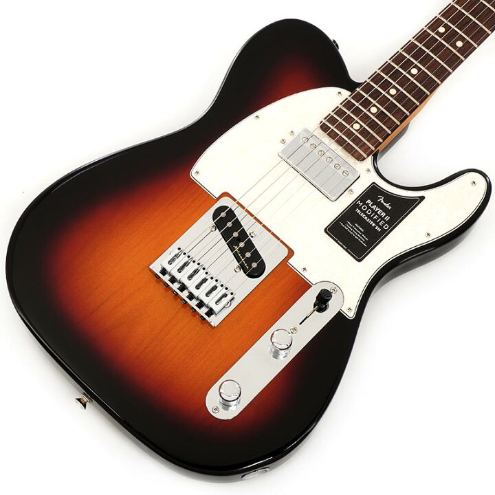 楽天市場】Player II Modified Telecaster SH (3 Tone Sunburst 