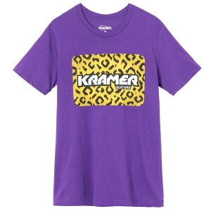 �y�V�y�퉞���Z�[���z Kramer Leopard Tee (Purple) (Large) KA-TEE-LPRD-PUR-LG Gibson (�V�i)