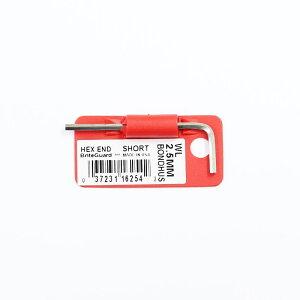 Hex End L-Wrenches Short [�~���T�C�Y BS2.5MM] BONDHUS (�V�i)