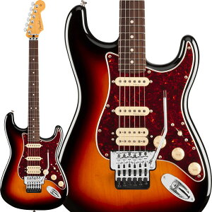 Player II Modified Stratocaster HSS Floyd Rose (3-Color Sunburst/Rosewood) Fender MEX (Vi)