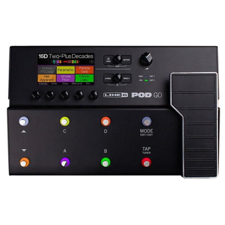 楽天市場】翌日配達 POD Go（ライン6）マルチエフェクター Line6 (新品 