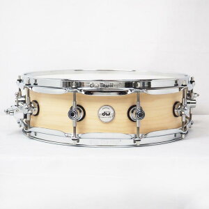 DRSO0414SSC101 [Collector's Pure Maple Snare Drum Standard Shell 14''×4'' - Natural Satin Oil] dw (�V�i)