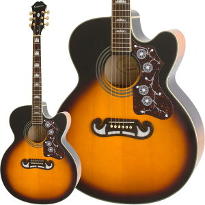 �y���ʌ���G�s�t�H���E�A�N�Z�T���[�p�b�N�E�v���[���g�z J-200EC Studio (Vintage Sunburst) �G�s�t�H�� Epiphone (�V�i)