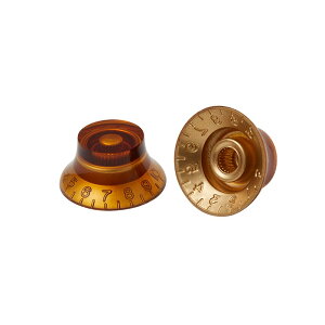 Top Hat Knobs 4 pack (Amber) [PRHK-030] Gibson (Vi)