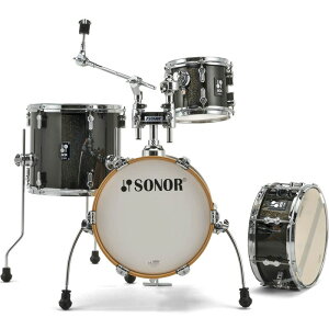 SN-AQXMIC #BMS [AQX MICRO Shell Set / Black Midnight Sparkle] �y�V���o���A�n�[�h�E�F�A�ʔ��z SONOR (�V�i)