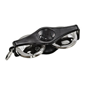 KRT-BK [Key Ring Tambourine / Black] MEINL (�V�i)
