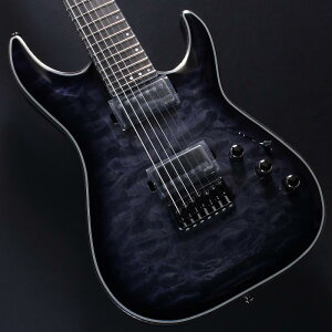 HELLRAISER HYBRID C-7 [AD-C-7-HR-HB] (Trans Black Burst) #W26010675 SCHECTER (�V�i)