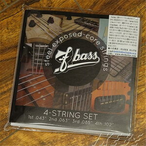 Stainless Steel Exposed-Core Strings [4st] F-bass (�V�i)