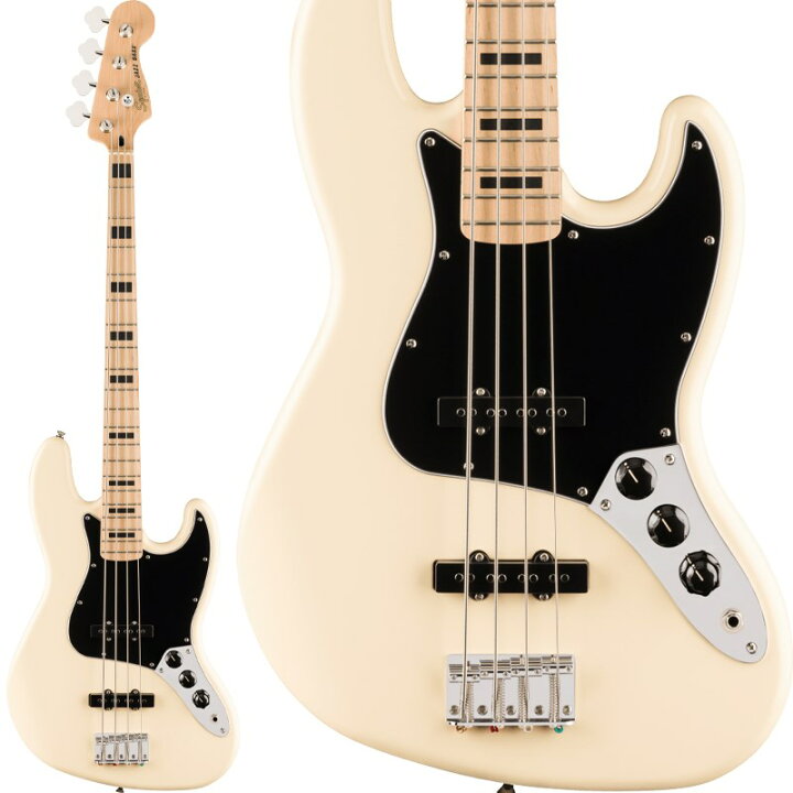楽天市場】翌日配達 Affinity Series Active Jazz Bass (Olympic White 