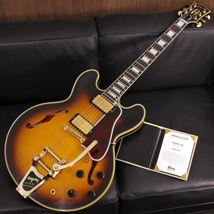 楽天市場】Murphy Lab 1959 ES-355 Reissue w/Bigsby Vintage Wide 