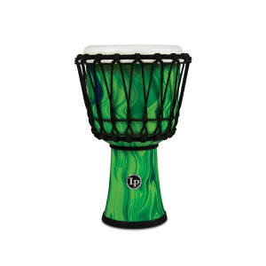 LP1607GM [Rope Tuned Circle Djembe 7 with Perfect-Pitch Head / Green Marble] LP (�V�i)