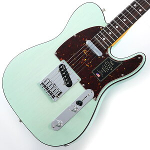American Ultra Luxe Telecaster (Transparent Surf Green/Rosewood) Fender USA (Vi)