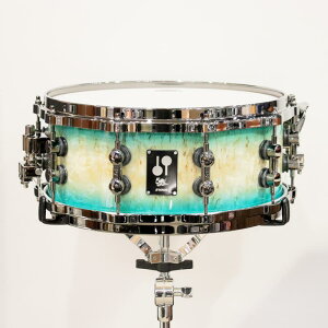 yCPxyXn50NLOfzSQ2 System Snare Drum - Maple Vintage 14x6 - Blue Burst on Scandinavian Birch SONOR (Vi)