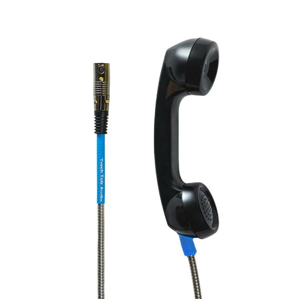 Payphone Mic Black (ブラック)(XLR仕様)(トラッシュトークオーディオ)(ダイナミックマイク)(公衆電話)(ローファイサウンド)(ボーカル)(楽器) Trash Talk Audio (新品)